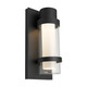 LED Wall Light Black 10W 3000K 335lm IP54 LED Wall Light Black 10W 3000K 335lm IP54